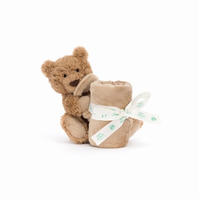 Jellycat Bartholomew Bear Soothers Australia | 742650VLG